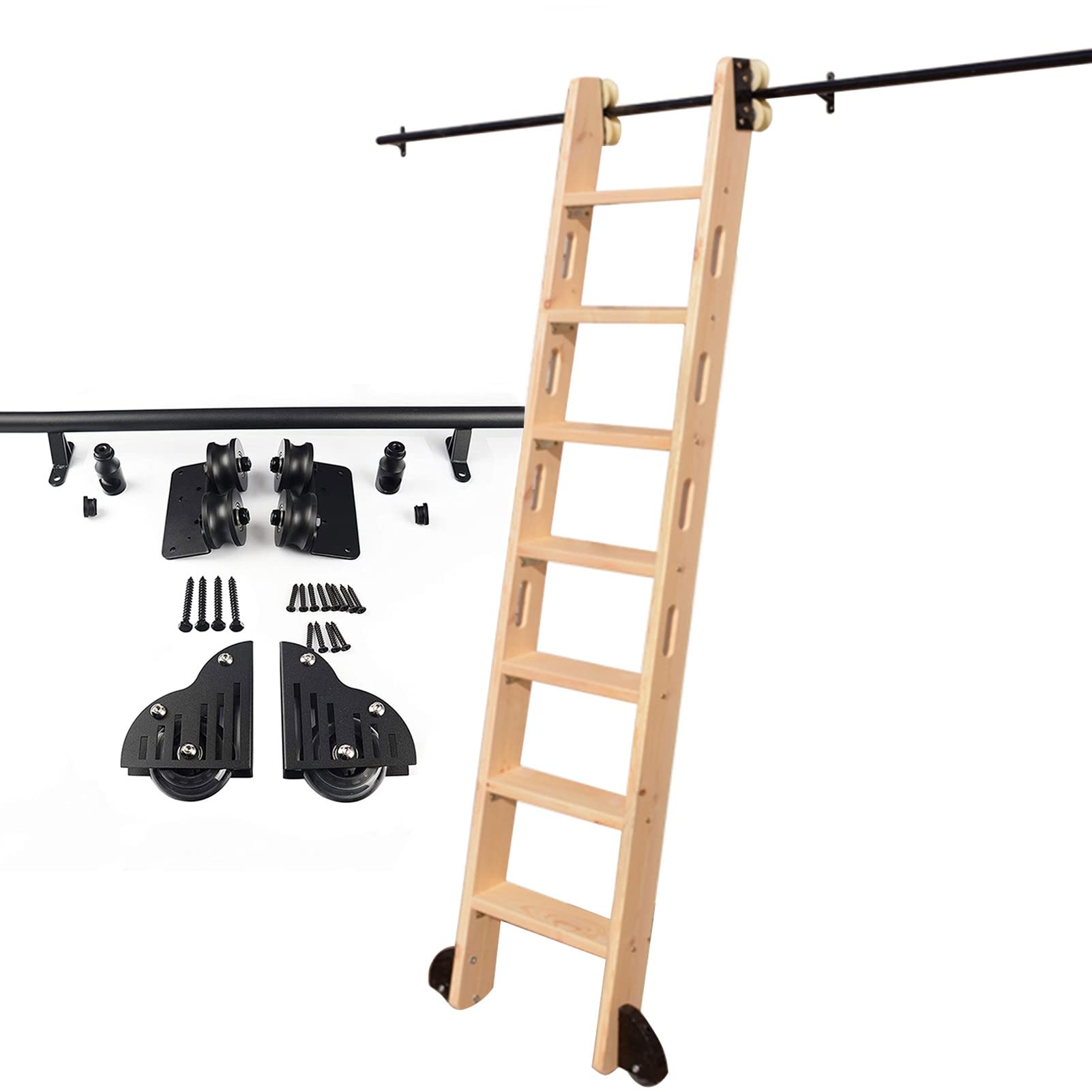 Kit quincaillerie échelle coulissante anti-déraillement pour accès hauteur 20ft
