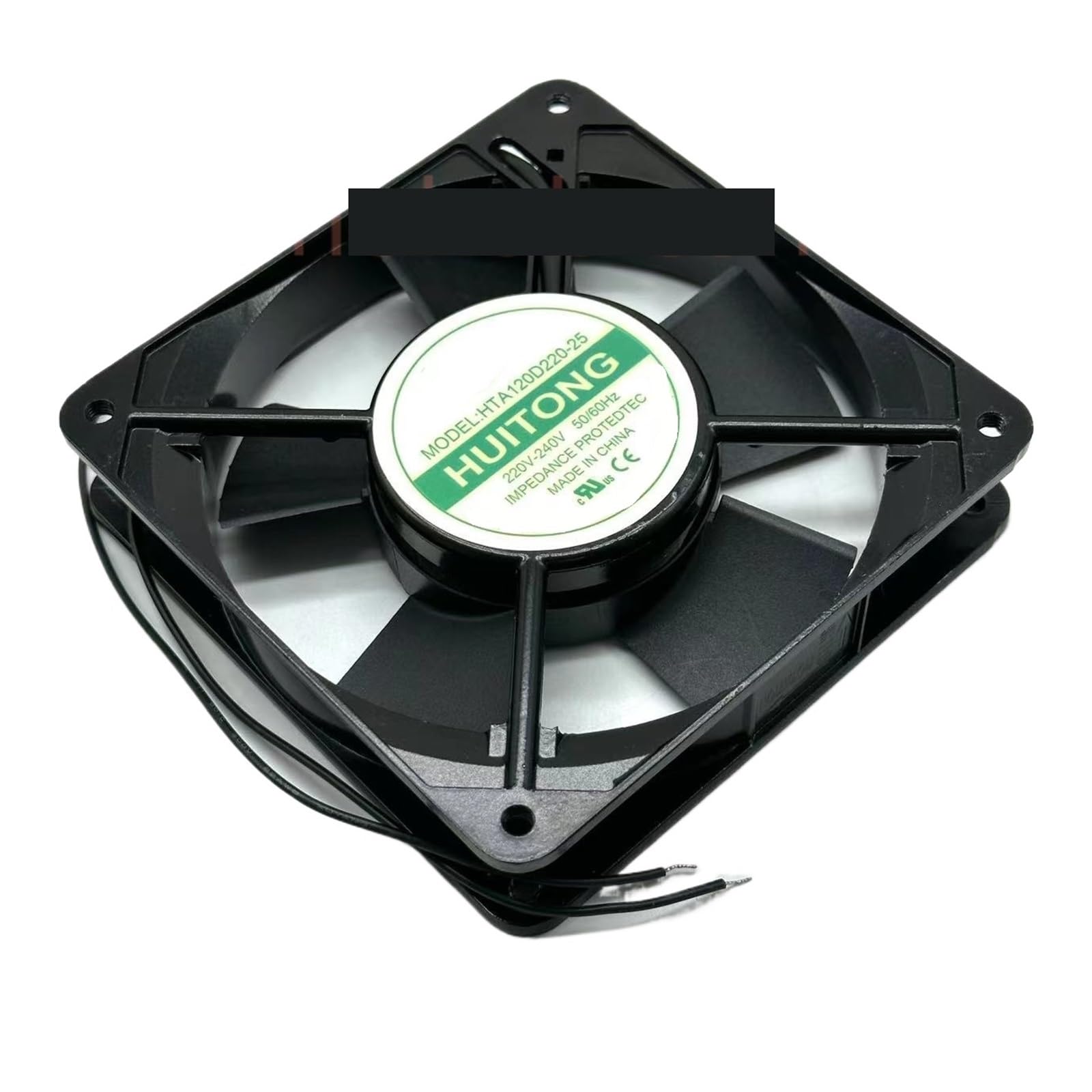 Ventilateur de serveur 2 fils AC 220V 240V 120x120x25mm HTA120D220-25