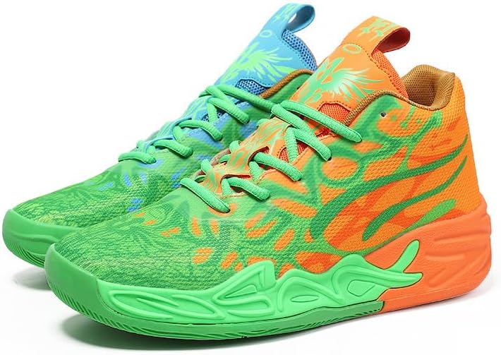 Kids Basketball Shoes for Boys and Girls High-top Non-Slip Youth Sneakers