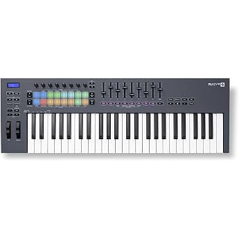 Novation FLkey 49 MIDI Controller Keyboard - Seamless integration into FL Studio with chord and scale modes. All the software you need for music production