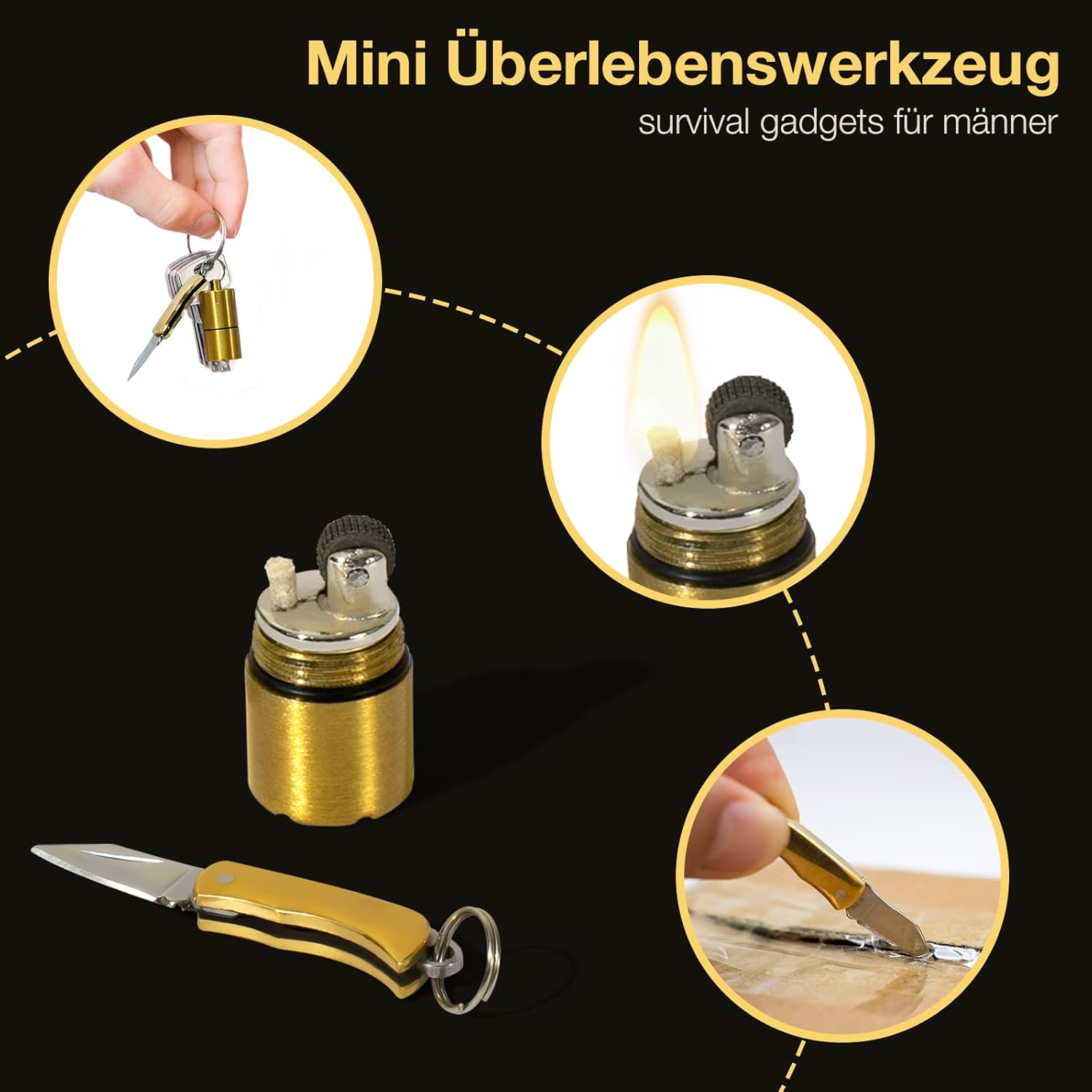 Das Mini Überlebenswerkzeug Set: Unverzichtbare Gadgets für Outdoor-Abenteuer