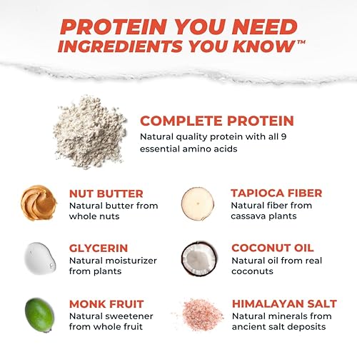 Vista 12 de Atlas Mind + Body Keto Protein Bar – Barras Keto de mantequilla de maní con chispas de chocolate – Barras de proteína bajas en carbohidratos