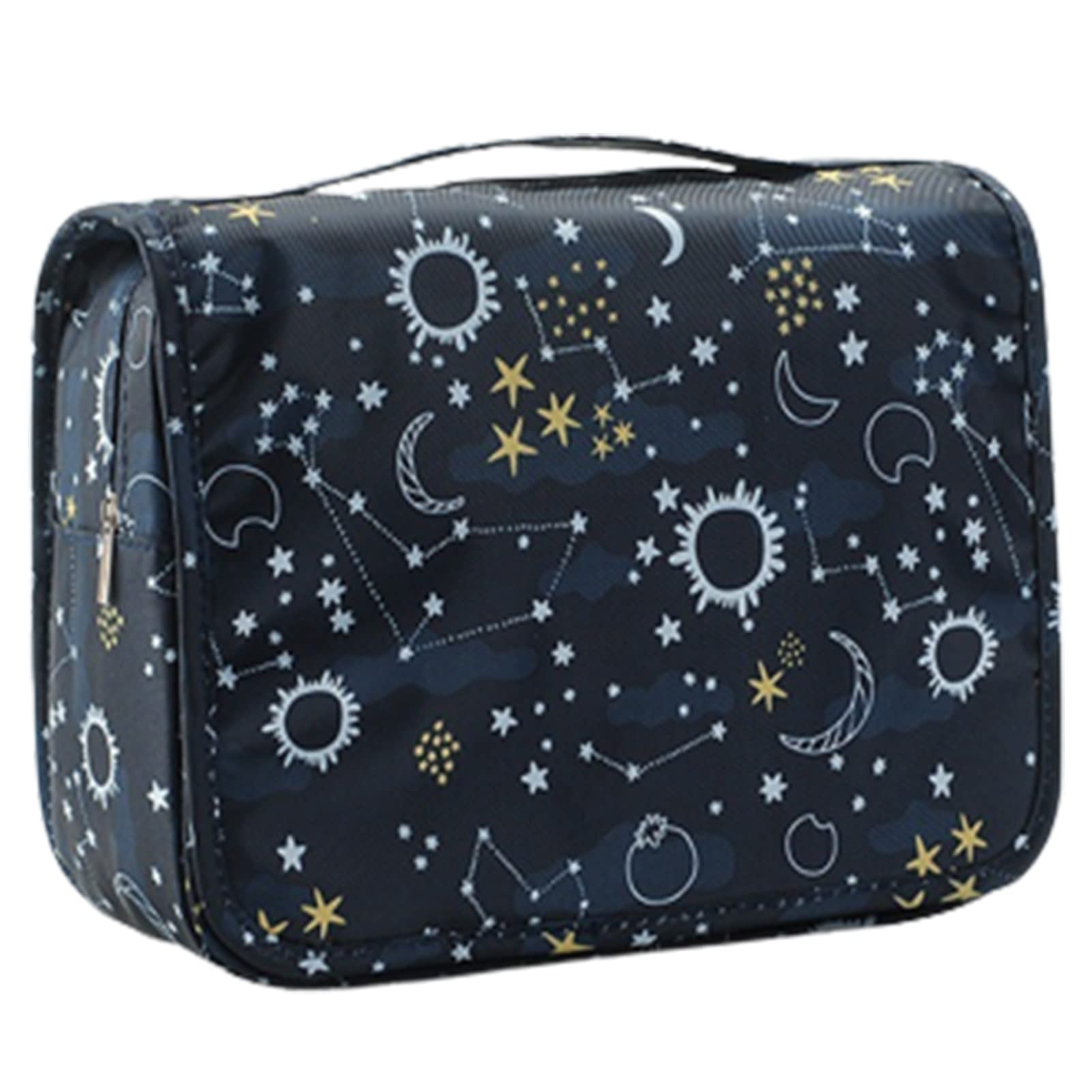 L&FY Multifunction Portable Travel Toiletry Bag Cosmetic Makeup Pouch Toiletry Case Wash Organizer(Galaxy)