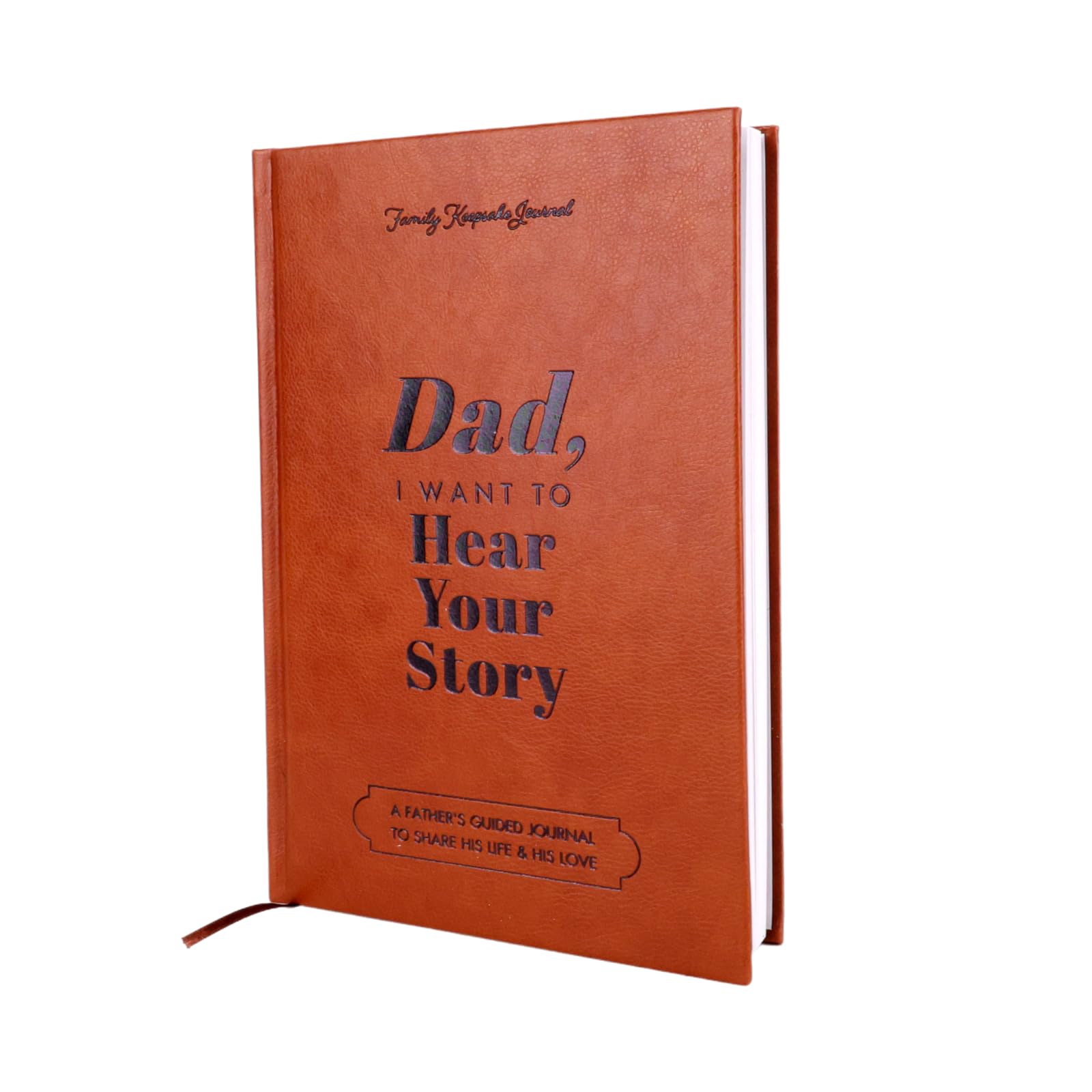 Kaempe Birthday Gifts Dad, for Father Day, I Want To Hear Your Story Book:Dads Story Life, A Fatherβs Guided Journal To Share His Love, For Daddy Who Wants Nothing from Daughter Or Son
