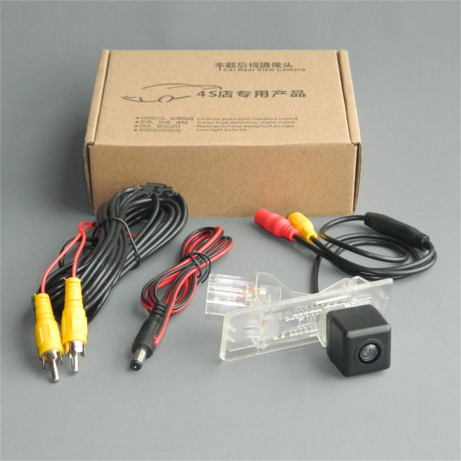 Telecamera Per Retromarcia Per Duster/Dacia Duster 2010~2018 2020,Impermeabile Visione Notturna Retrocamera per Auto HD Invertire la Telecamera