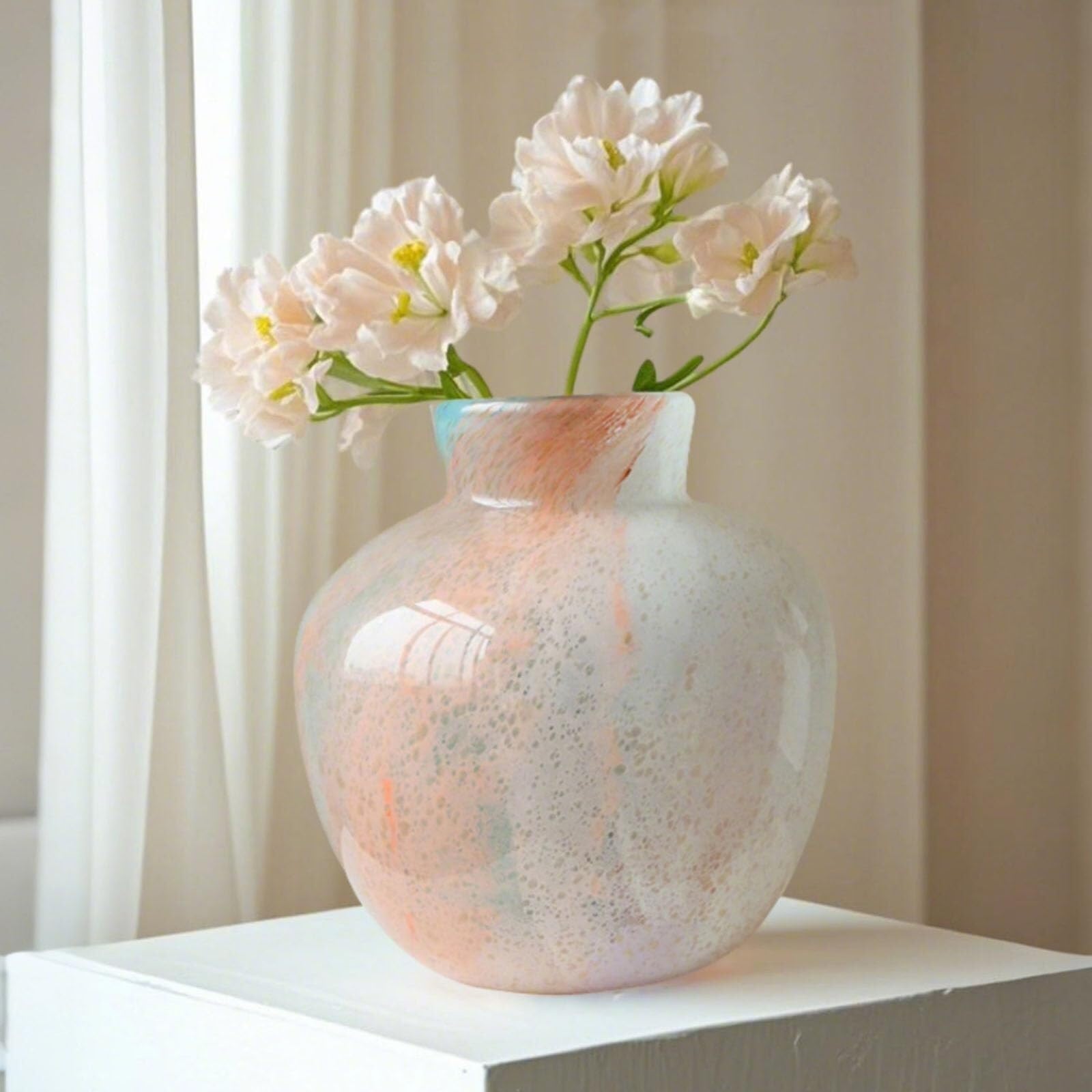 Vasi per fiori Vasi in vetro for fiori Vaso in soffiato a mano Decorazioni for la casa for tavolo da pranzo libreria Centrotavola