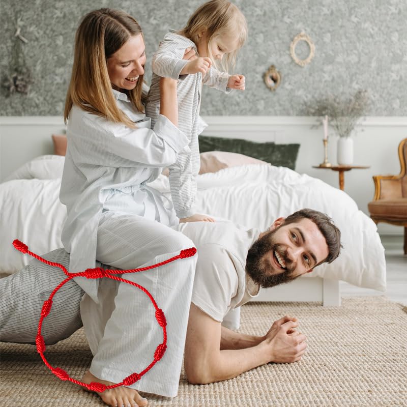 Chinese Good Luck Gifts for Dad Mom Friends Christmas Birthday Gifts for Sister Brother Lucky Charm Bracelet for Uncle Aunt Grandpa Grandma Birthday Gifts from Granddaughter Grandson Gift Bracelet2