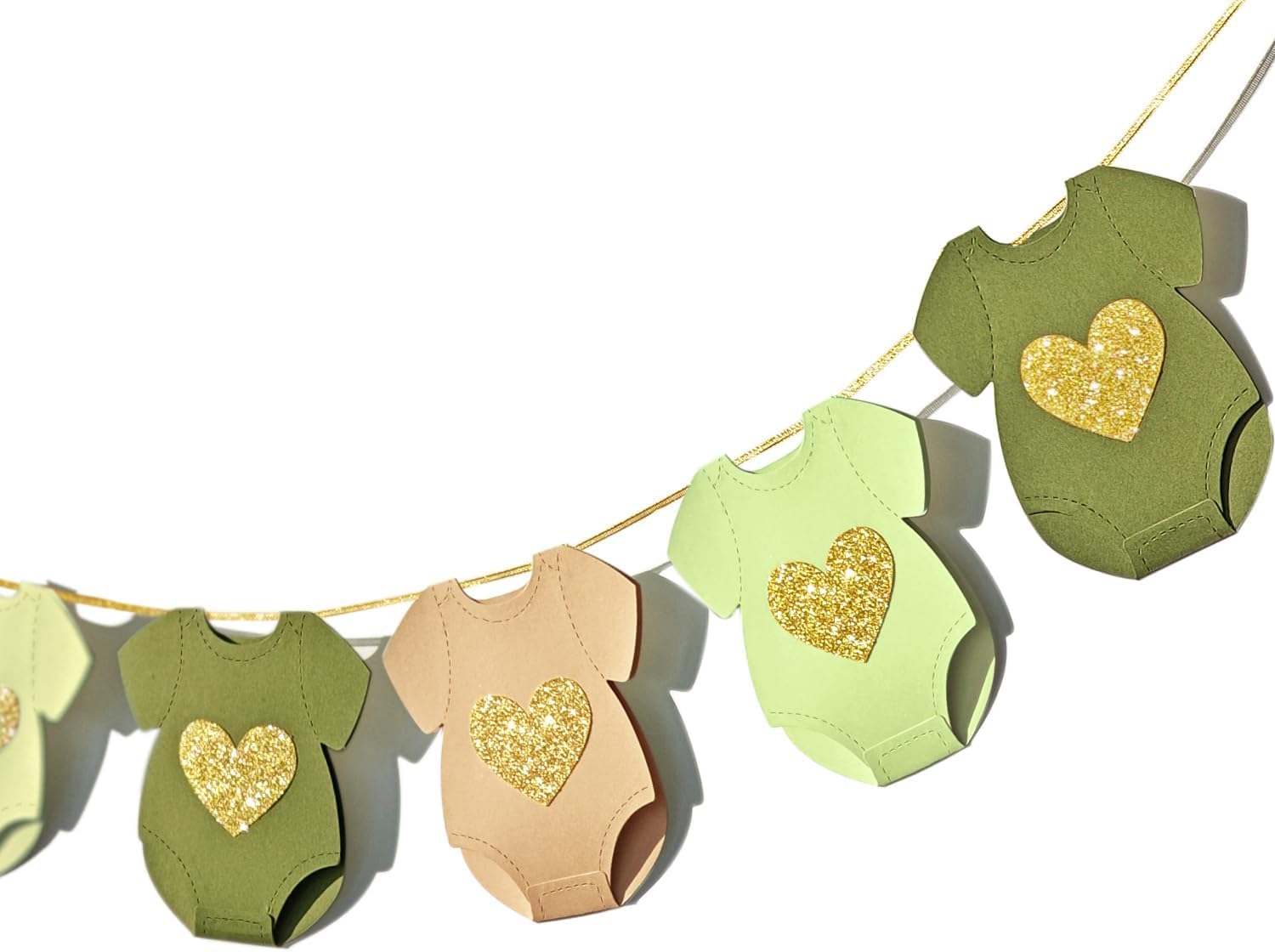 1 PCS Gender Reveal Banners Decoration Boys or Girl Banners for Kids Baby Shower Party Decorations Green
