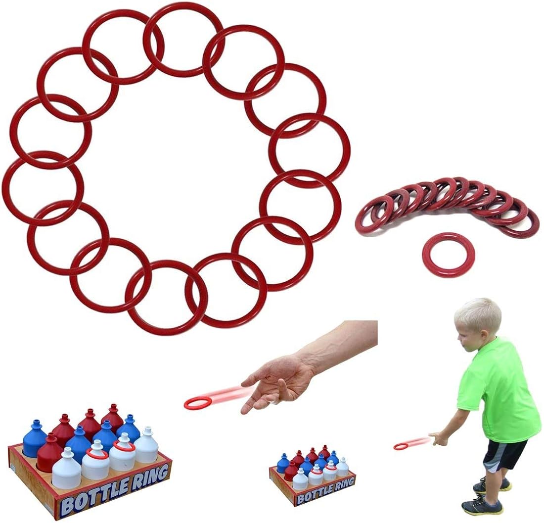 Ring Toss Rings Red Small 3 Inch Rings Pack of 12