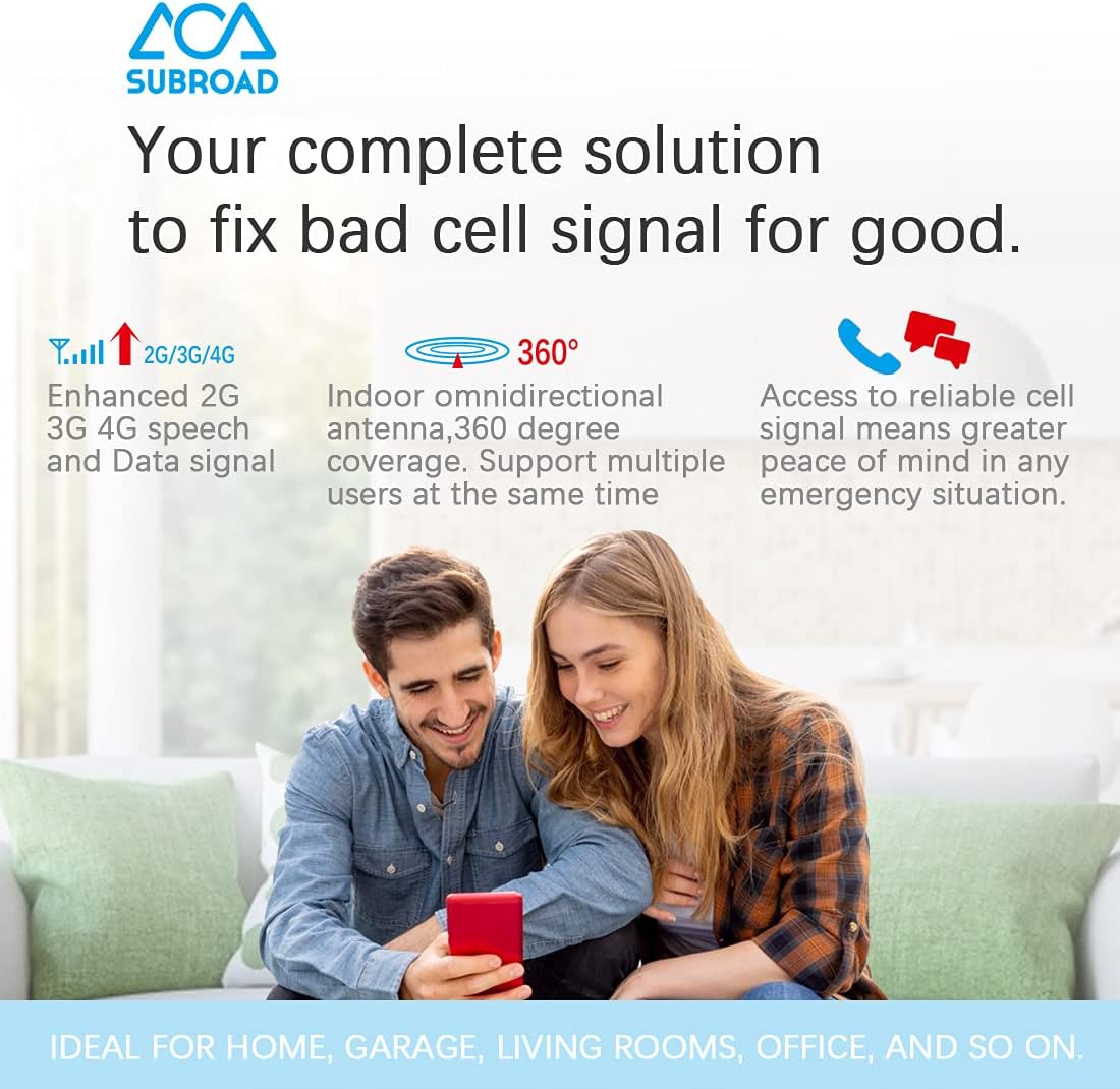 cell phone signal booster home and office up to 3000 sq ft boost 3g 4g lte 5g signal on band 225 1900mhz cellular signal booster for verizon att