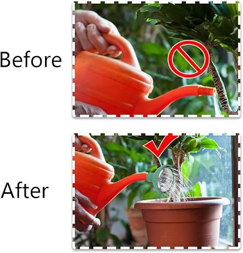 Miniatura 6 de 2 piezas de regaderas con cabezales de rosa, rociadores de agua universales para regaderas, cabezales de rosas de repuesto para regaderas, plantas