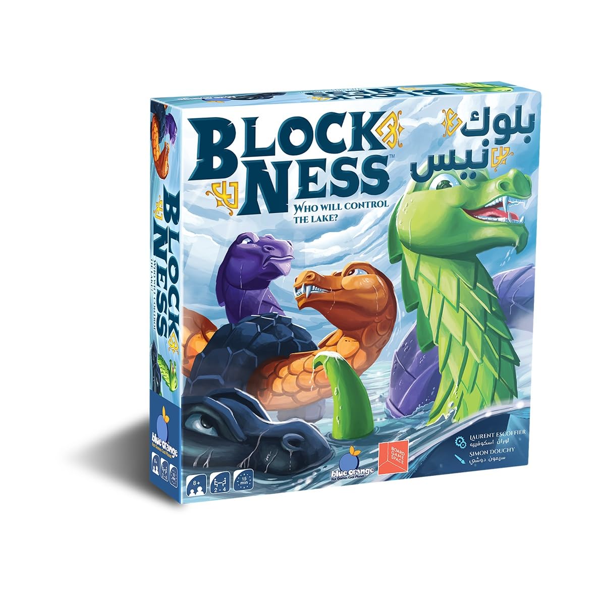 Block Ness Blue Orange Games Boardgame Space (English/Arabic)