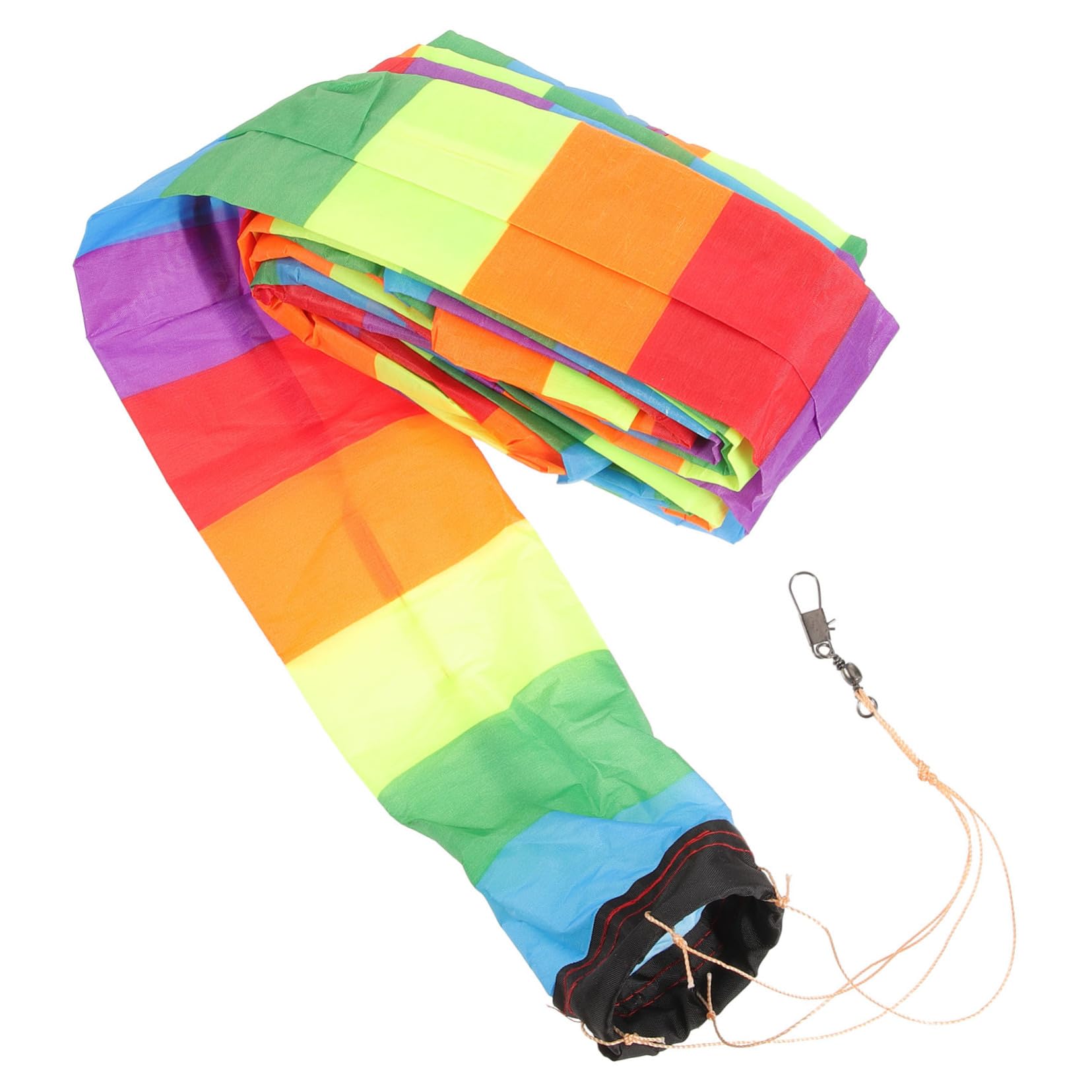 GALPADA 4pcs Large Rainbow Streamer Kite Tails Kite Decorations for Boys and Girls Teens
