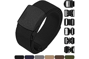 TECEUM Tactical Belt - Heavy Duty Working Belt for Men