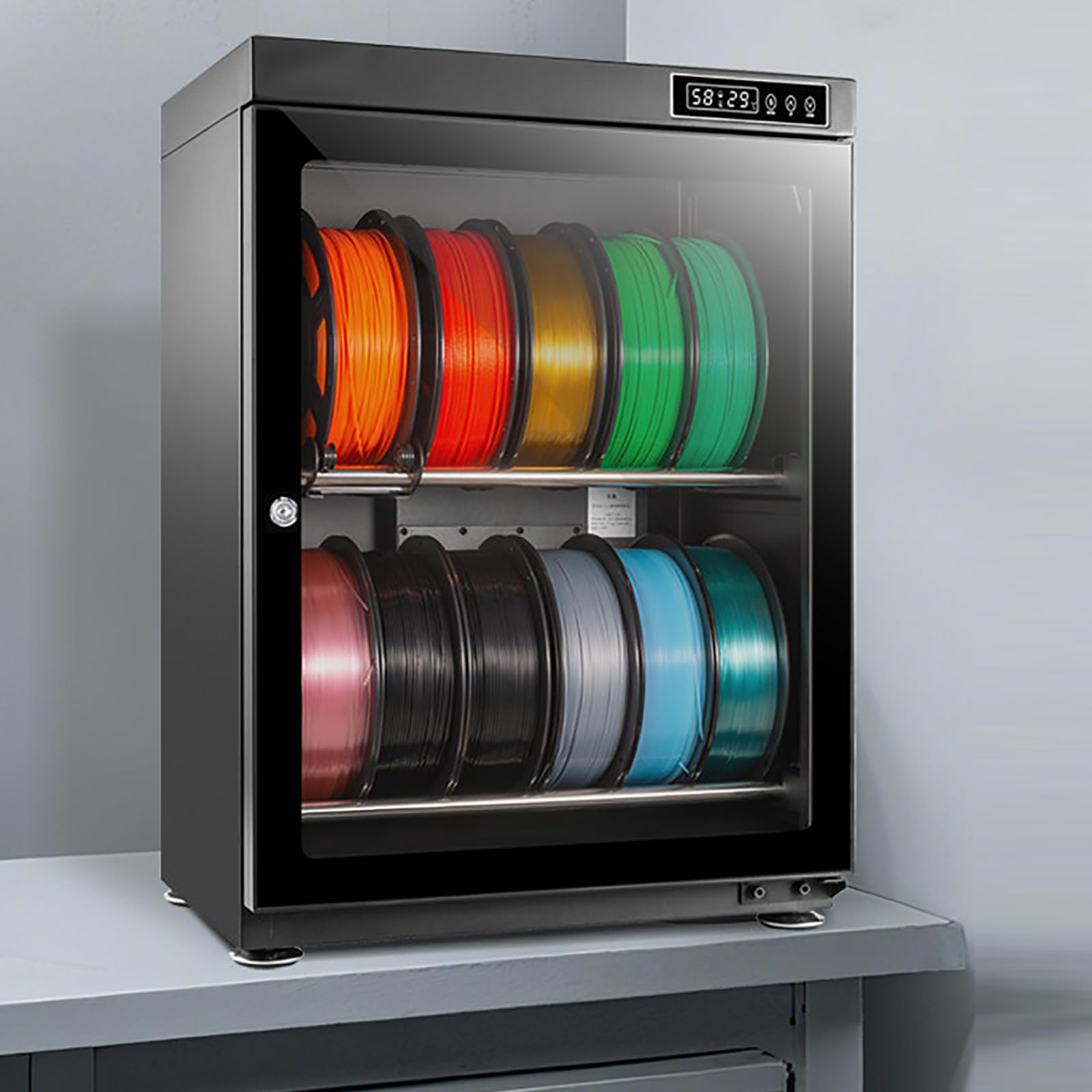 Scatola di essiccazione del filamento 3D, stoccaggio anti-umidità per 10-12