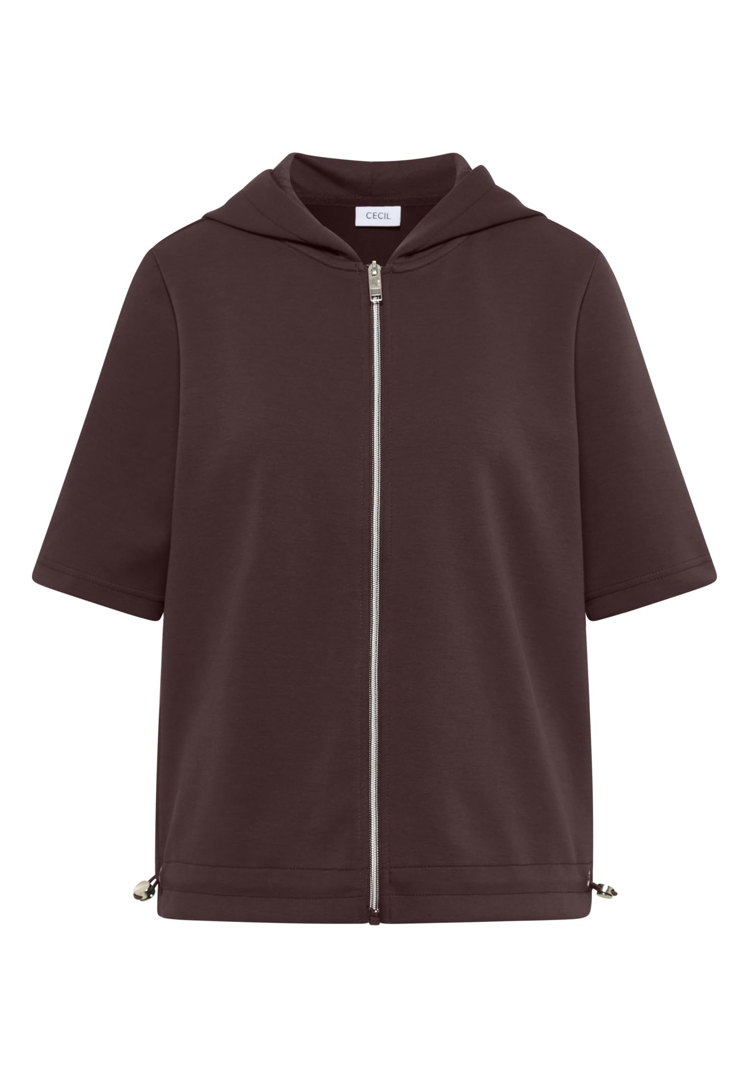 Cecil Damen 3230390 Kapuzenjacke mit seitlcihen Tunnelzügen (1er Pack)