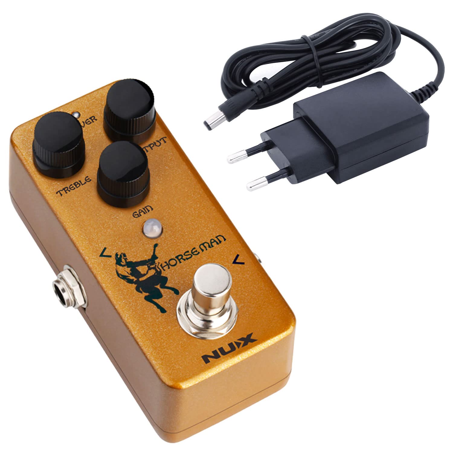 NUX NOD-1 Horseman Drive Overdrive Effektgerät + keepdrum Netzteil