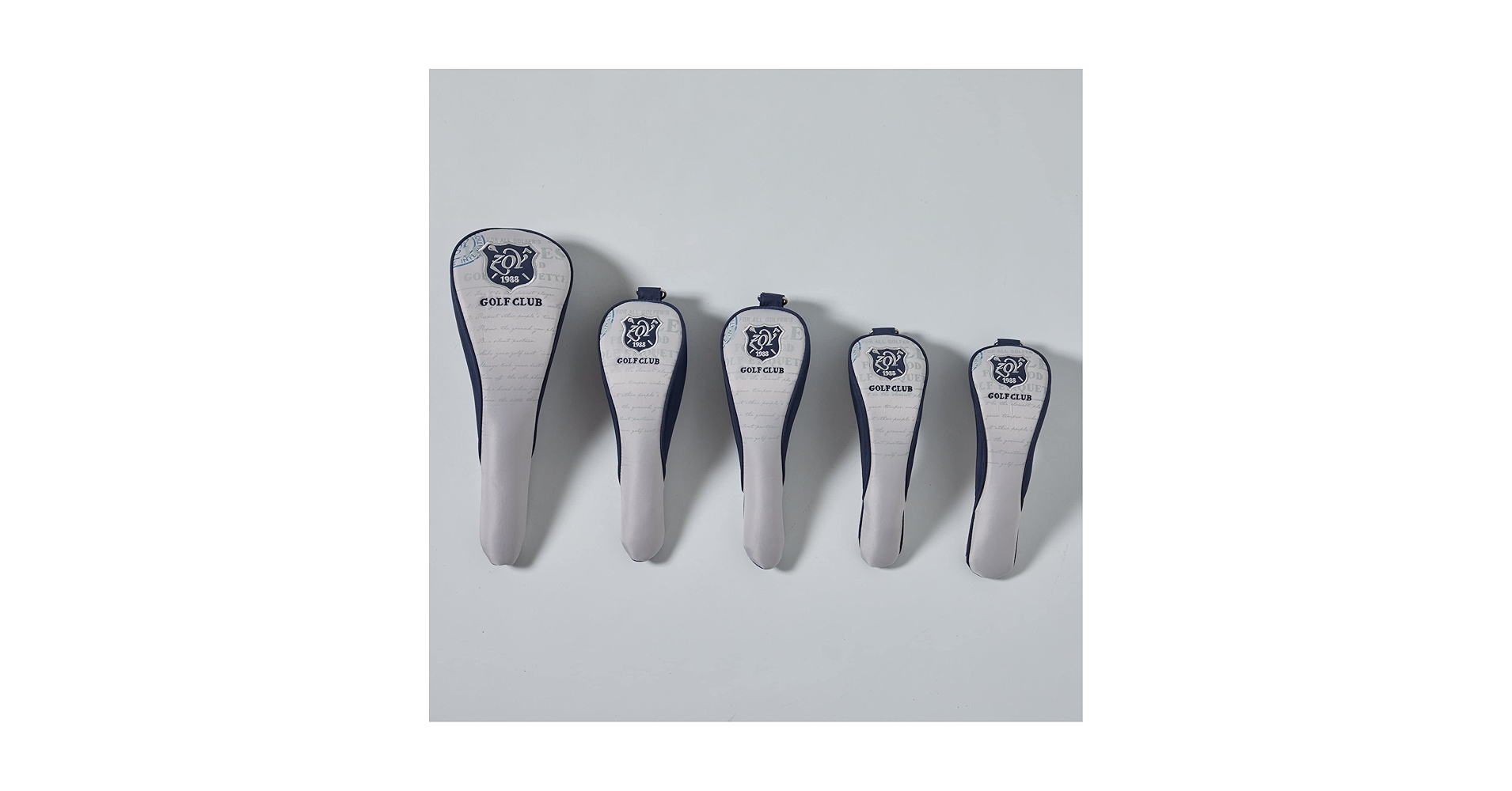 Amazon.co.jp: ZOY ゾーイ ゴルフ 中綿 ヘッドカバー セット 5個