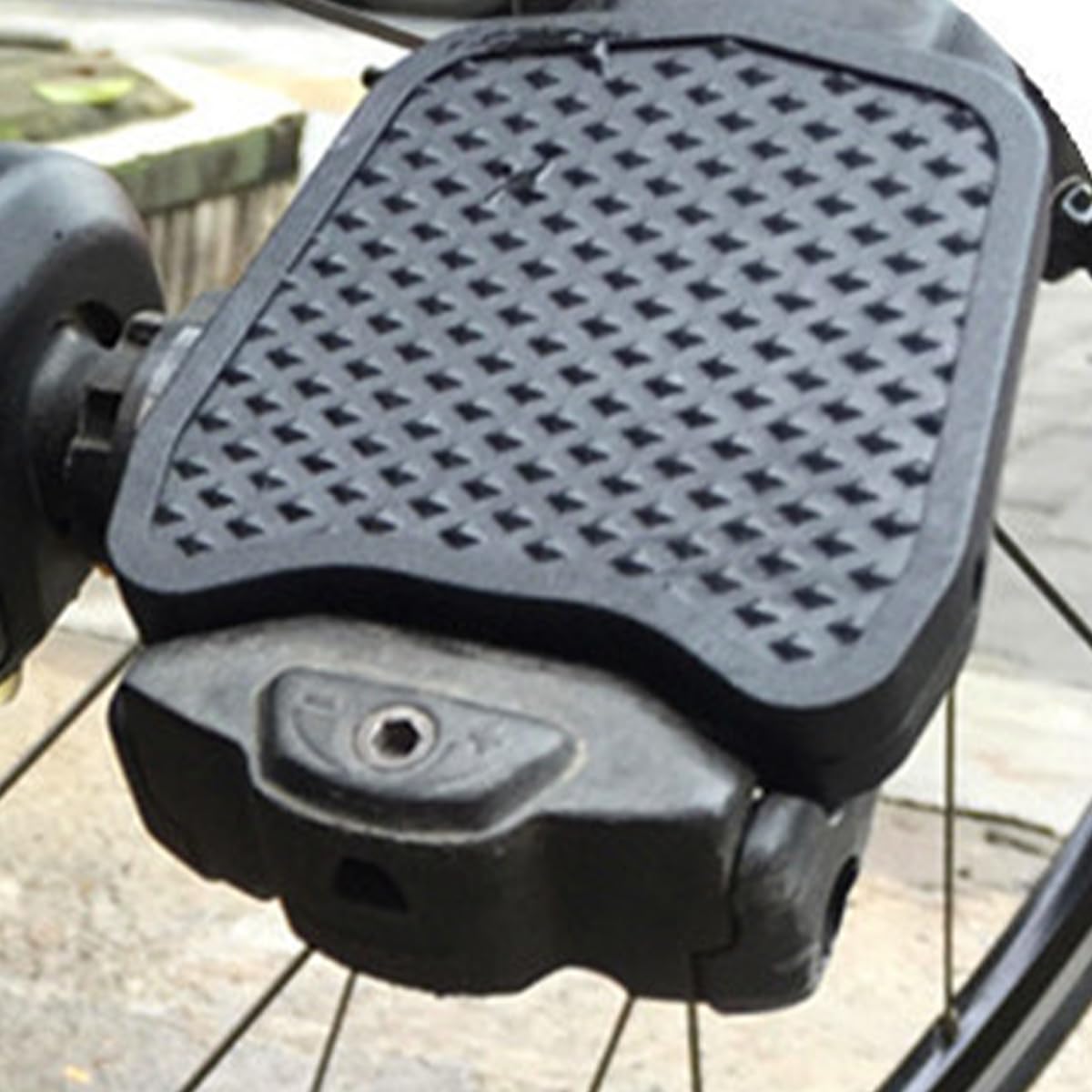 Tiardey Pedalplattenadapter kompatibel mit SPD-SL Klickpedalen Wandelt  Klickpedale in Plattformpedale um Keine Cleats ntig Fr mehr Grip und  Komfort : Amazon.de: Kche, Haushalt & Wohnen