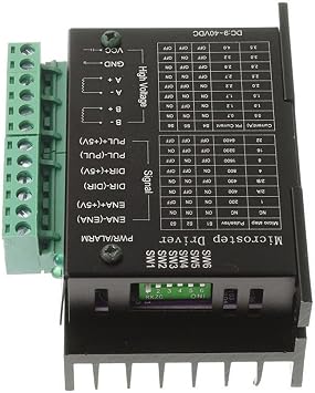 HiLetgo TB6600 Stepper Motor Driver 32 Segments DC 9-40V 4.0A Suitable For 42/57/86 Type 2-Phase 4-Phase Stepper Motor