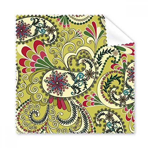 Tissu microfibre paon plume pour nettoyer vos lunettes et écran au bureau comme en voyage
