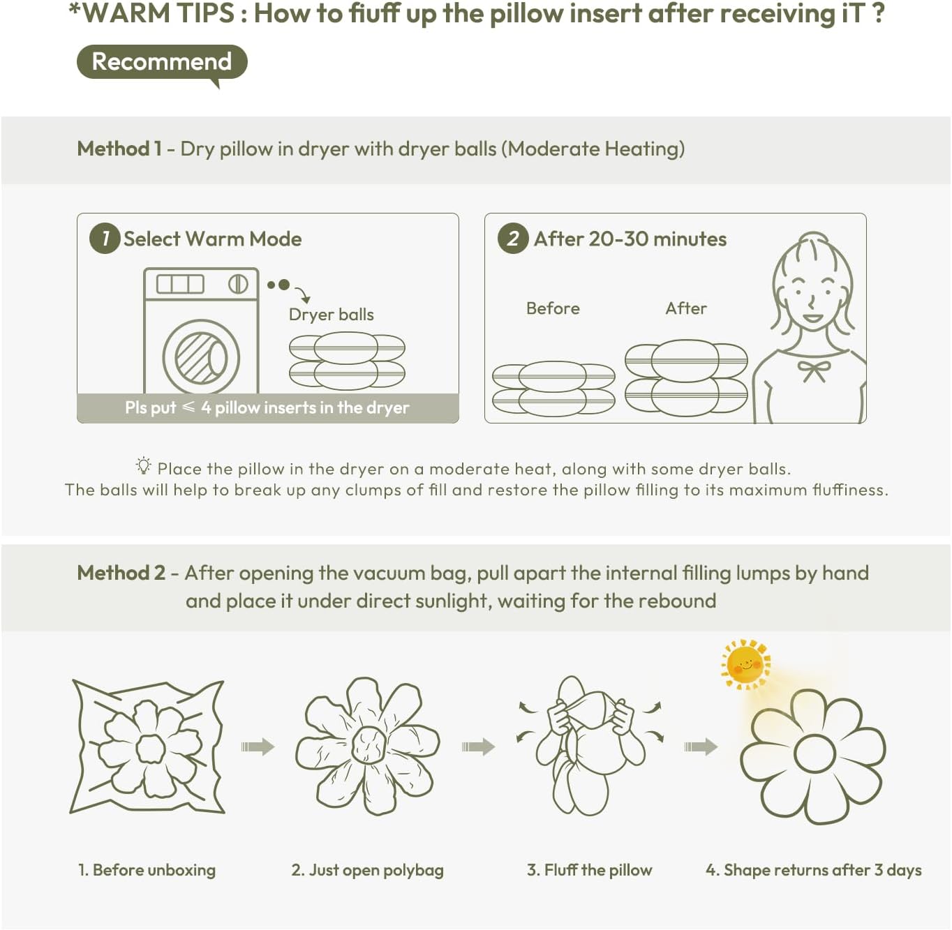 Sioloc Flower Shaped Pillows Cute Floor Pillows for Home Decor Accent Pillow Aesthetic Pillows Flower Plush Cushion for Bed Sofa Couch(White,15.7")