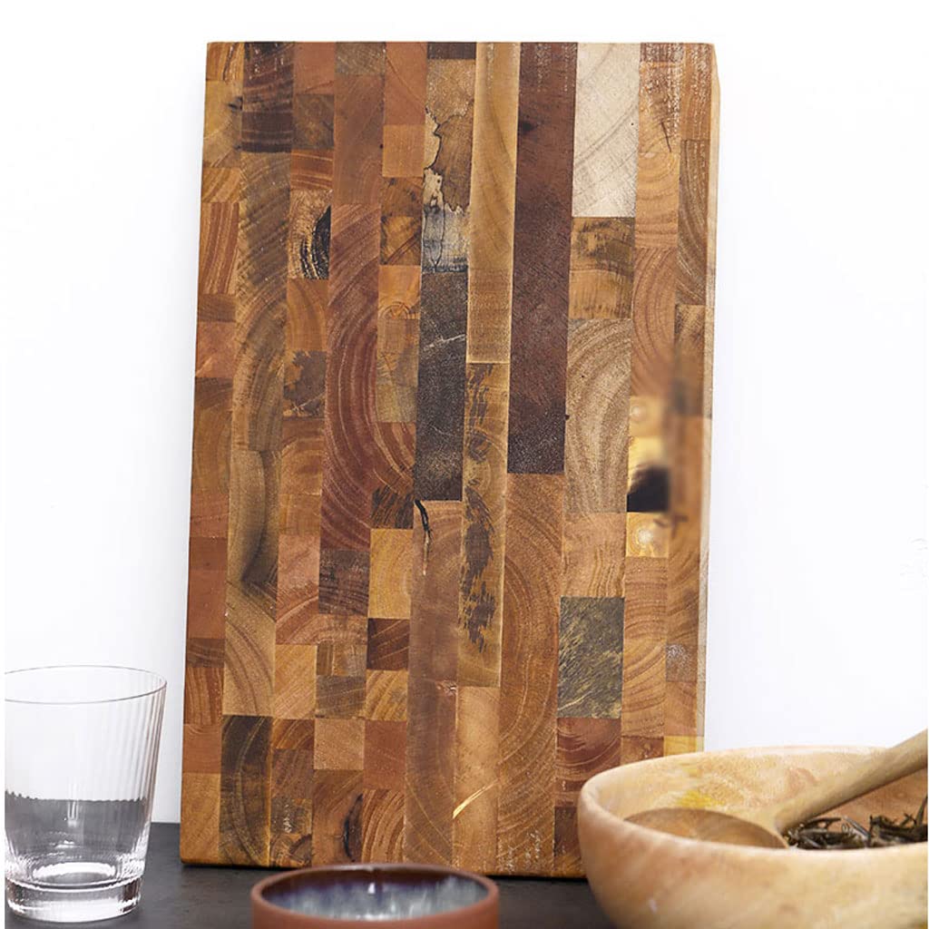 Tagliere Choing Board Grande Tagliere in Legno per Cucina Tagliere in Legno per giunzioni Reversibile per Carne e Verdure Cucina Sulies