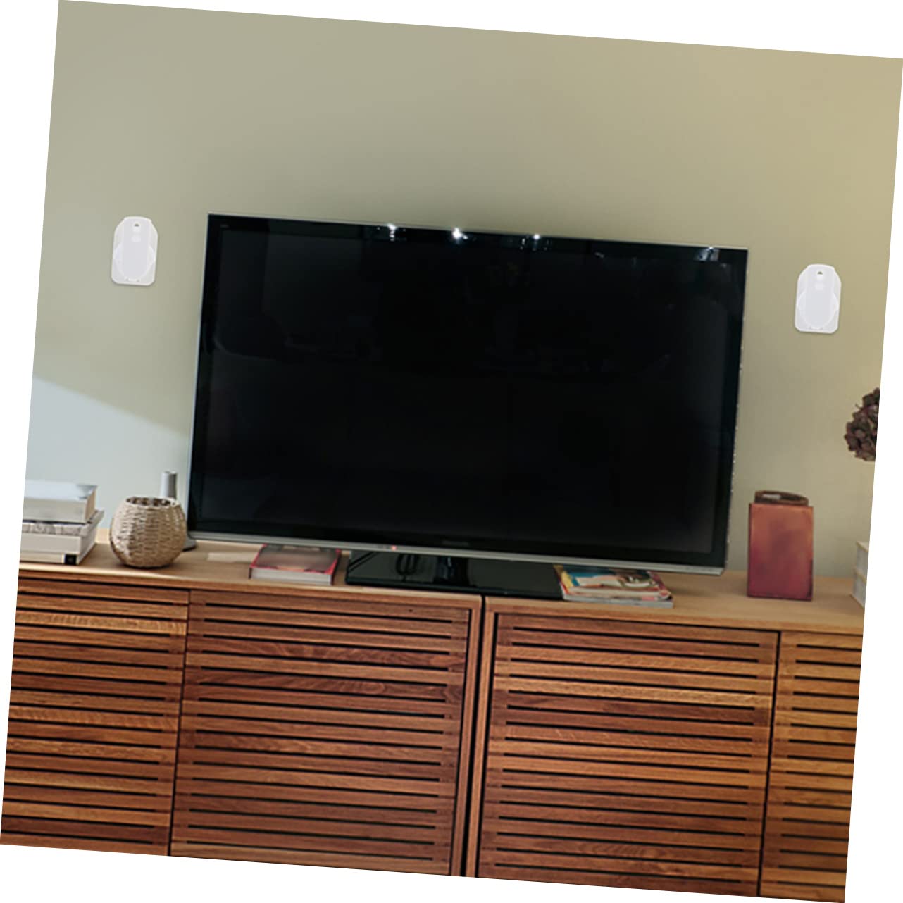 4piezas Soportes De Pared Para Altavoces Soportes Ajustables y Giratorios Para Altavoces