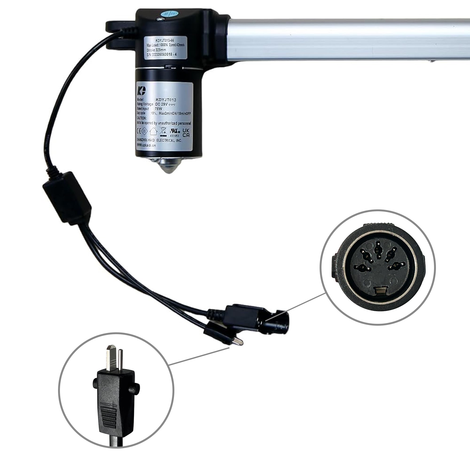 ダイアトーン　ACTUATOR UNIT Amazon.com: Linear Actuator Kaidi Model KDYJT013-66 Power