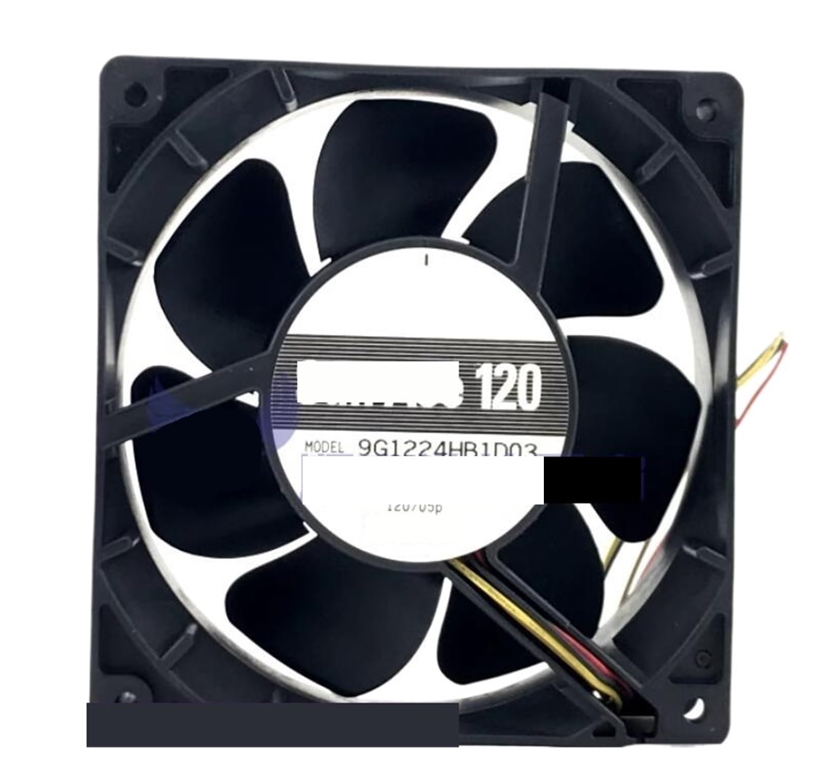 Ventilateur de refroidissement 4 fils à haute pression statique 24V
