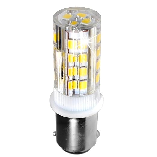 HQRP Sewing Machine LED Light Bulb Compatible with Pfaff 1037 1047 1050 1150 1197 1209 130 230 1371 1467 521 541 6085 6112 7510 7530
