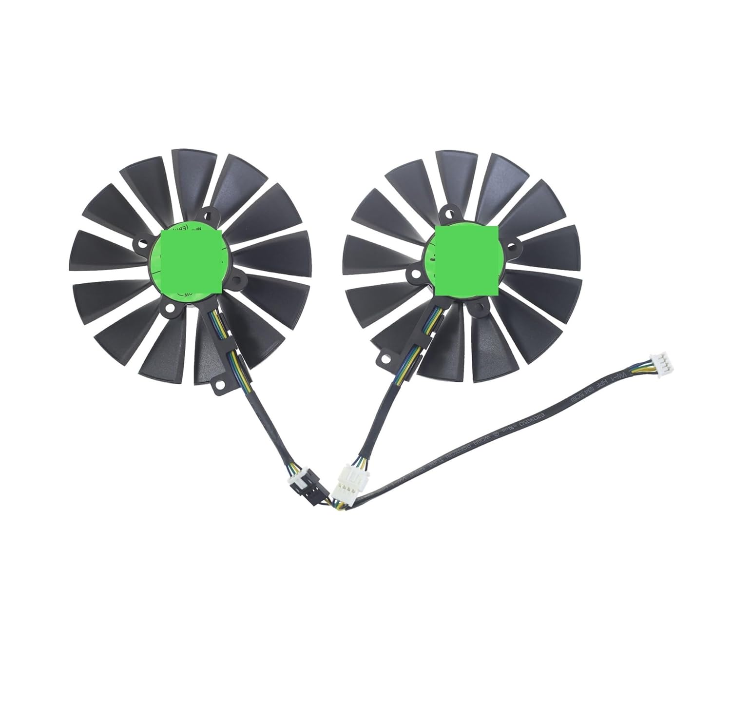 T129215SM DC12V 0.25AMP Graphics Video Card Cooler Fan Strix RX570 4G Gaming