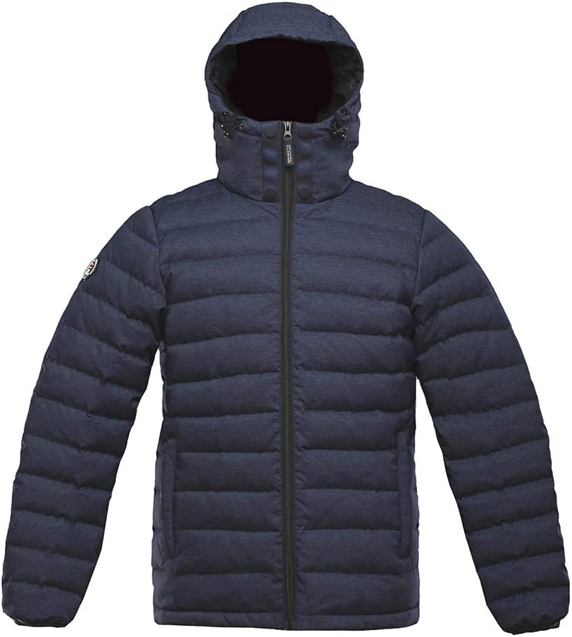 Logan | Puffer Jacket Men With Hood | Men's Winter jacket | 750 Fill Power Down