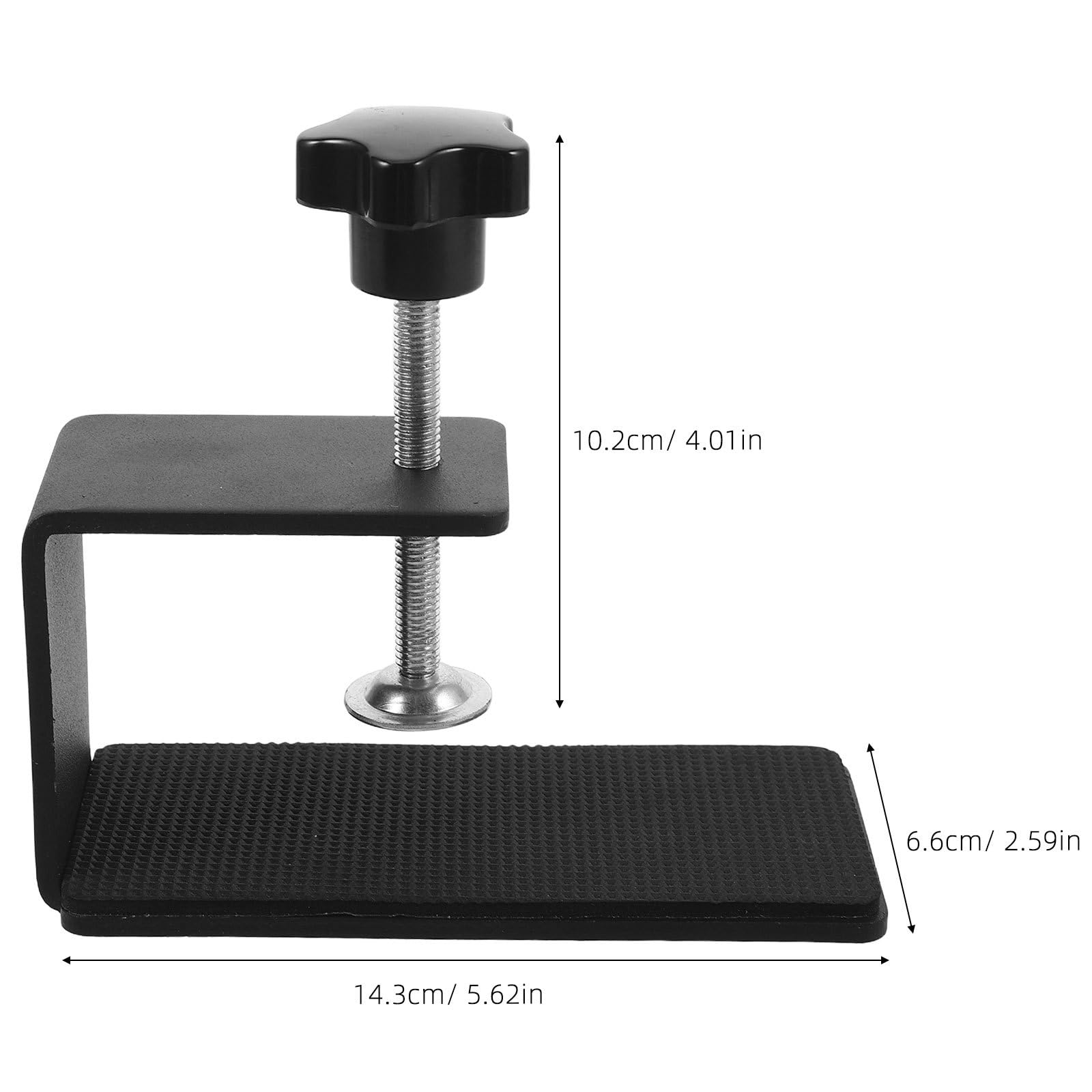 Operitacx Lot de 2 supports de levier de vitesse de course pour table - Fixation de bureau pour le gaming - Support de levier de vitesse en forme de C pour simulateur de bureau, accessoires de jeu,