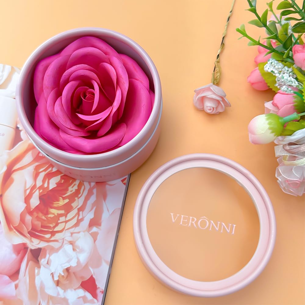 Amazon.com : CHARMFORYOU Pink Rose Petal Blush, 3D Rose Makeup