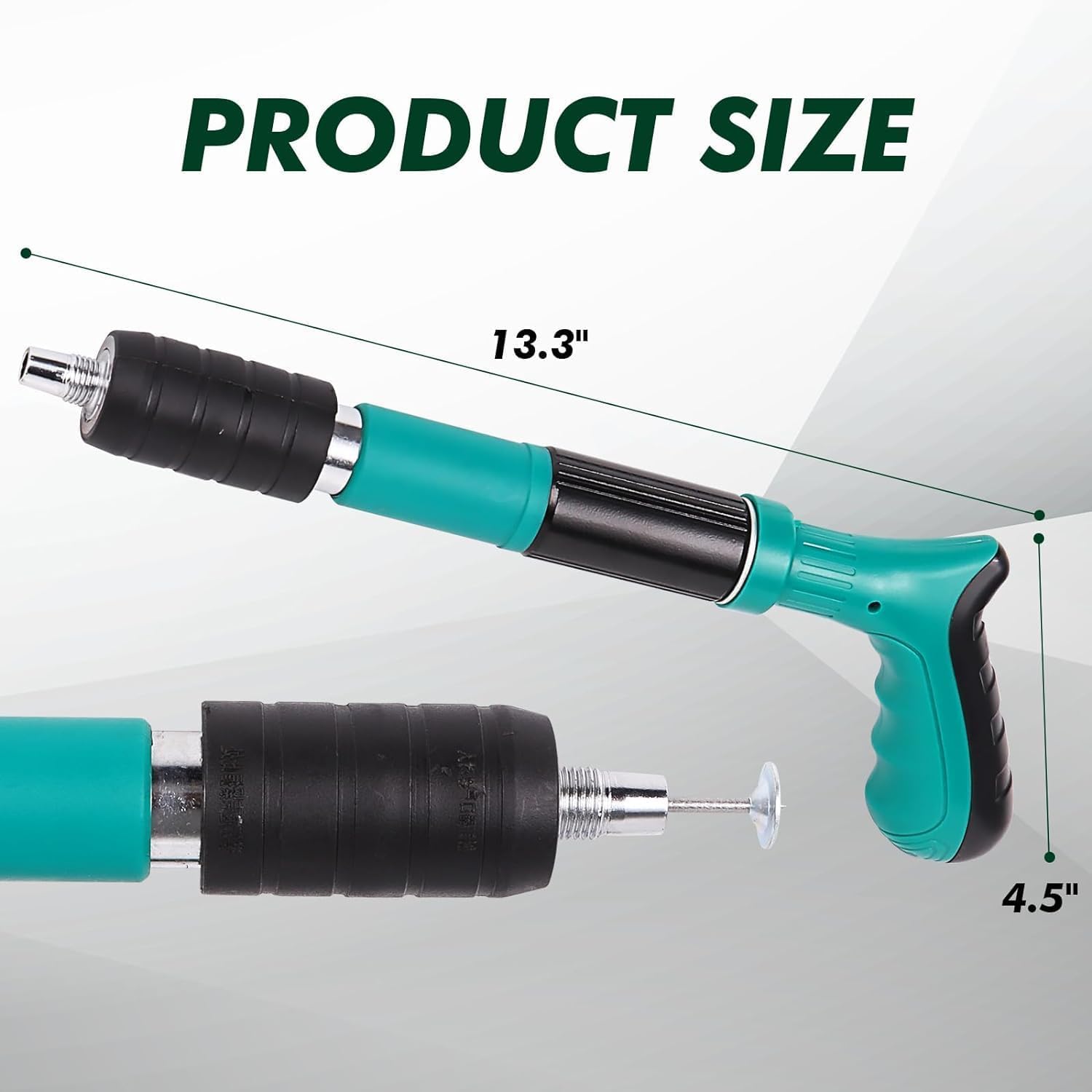 Zalvique Manual Nail Gun Kit - 50 Nails FREE SHIPPING -2