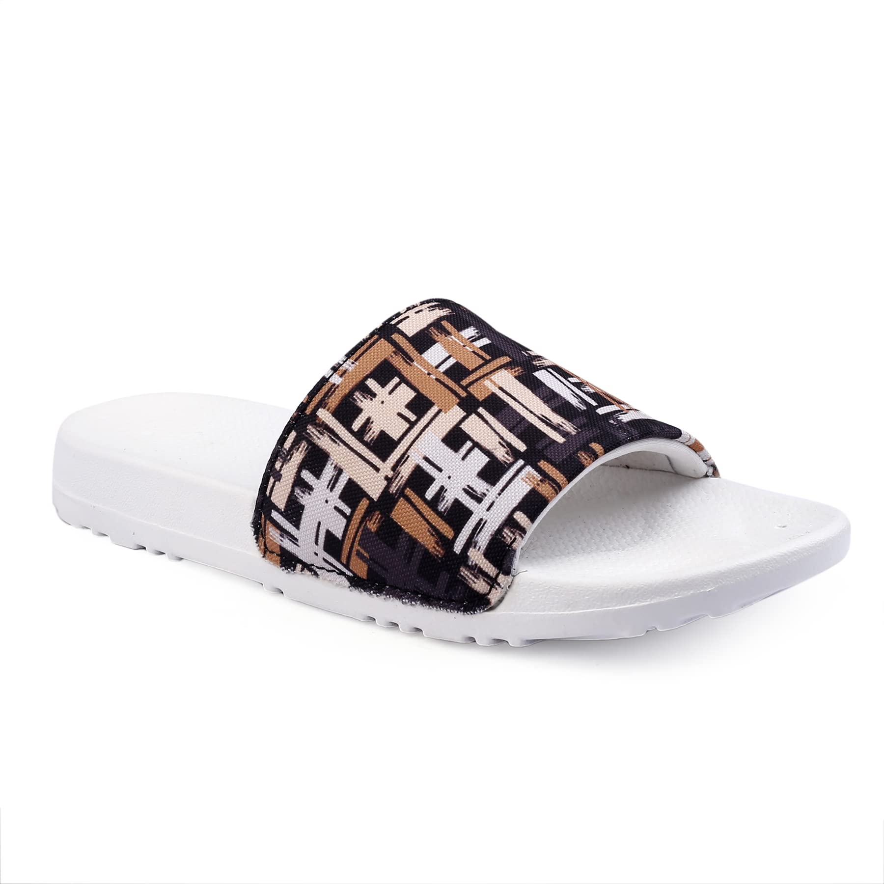 DICY Slides for Girls Women Casual Flat Heel Slippers with Rubber Sole Flip-Flops Ladies (B0B828J47T) Amazon Price History, Amazon Price Tracker