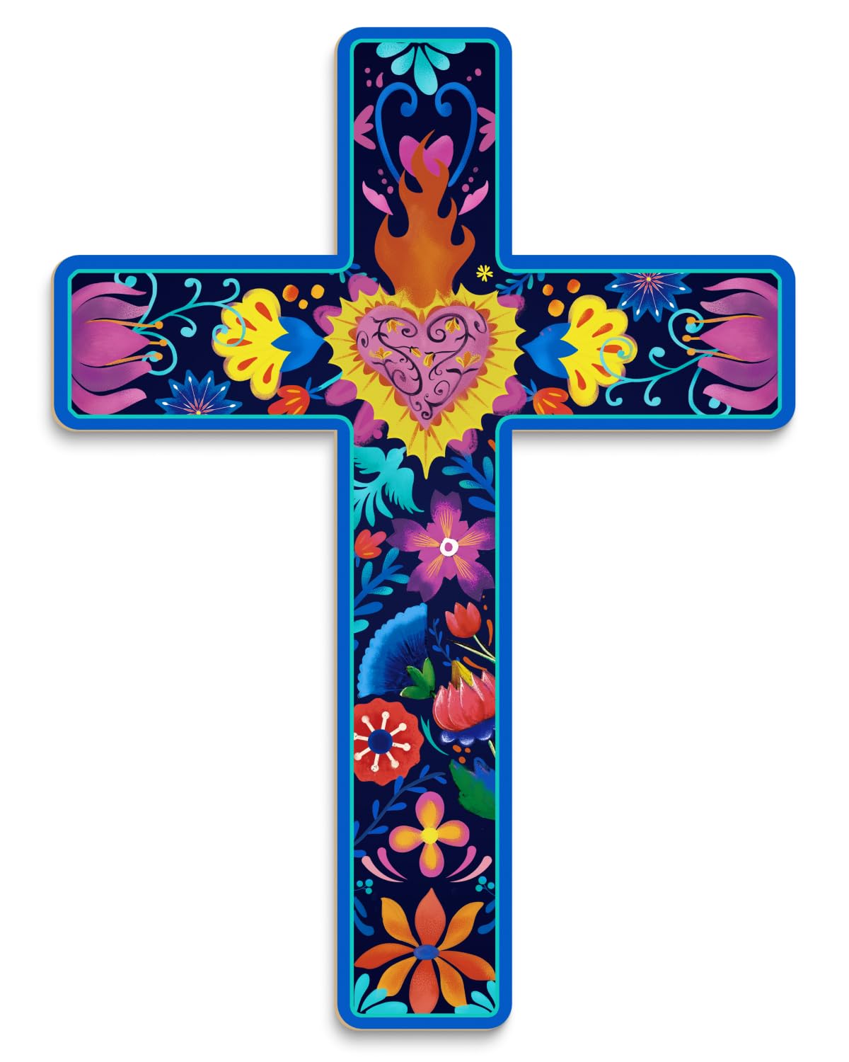 Dia De Los Muertos Altar Cross Tiered Tray Centerpieces – 4Pcs Mexican ...