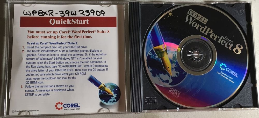 Corel WordPerfect Suite 8 (輸入版)