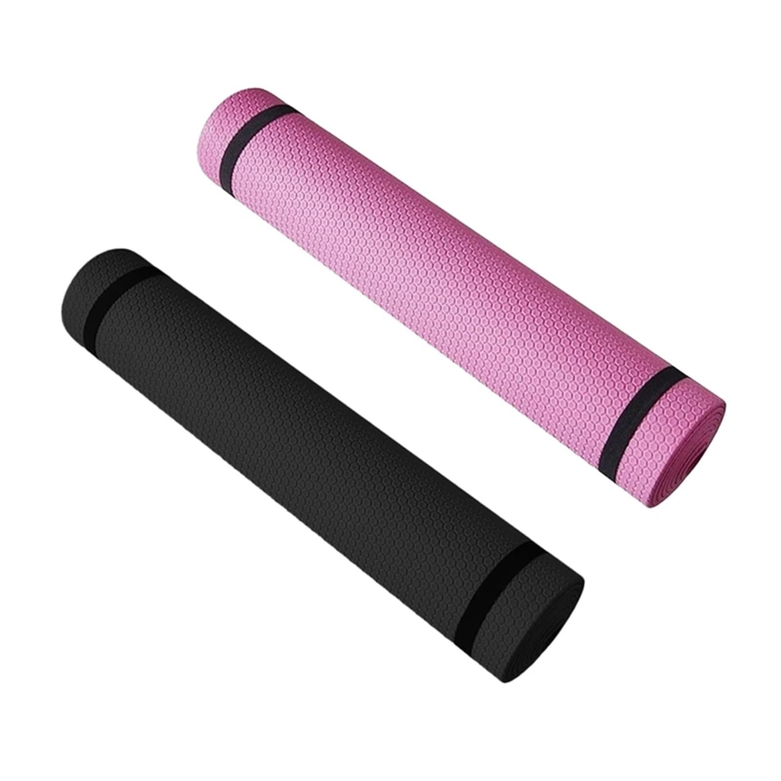Tappetino Da Yoga Antiscivolo, Sportivo Fitness, In Schiuma Spessa E Confortevole For Esercizi Di Pilates, Ginnastica