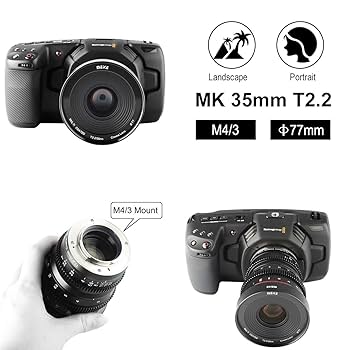 Amazon.com : Meike 35mm T2.2 Mini Manual Focus Wide-Angle