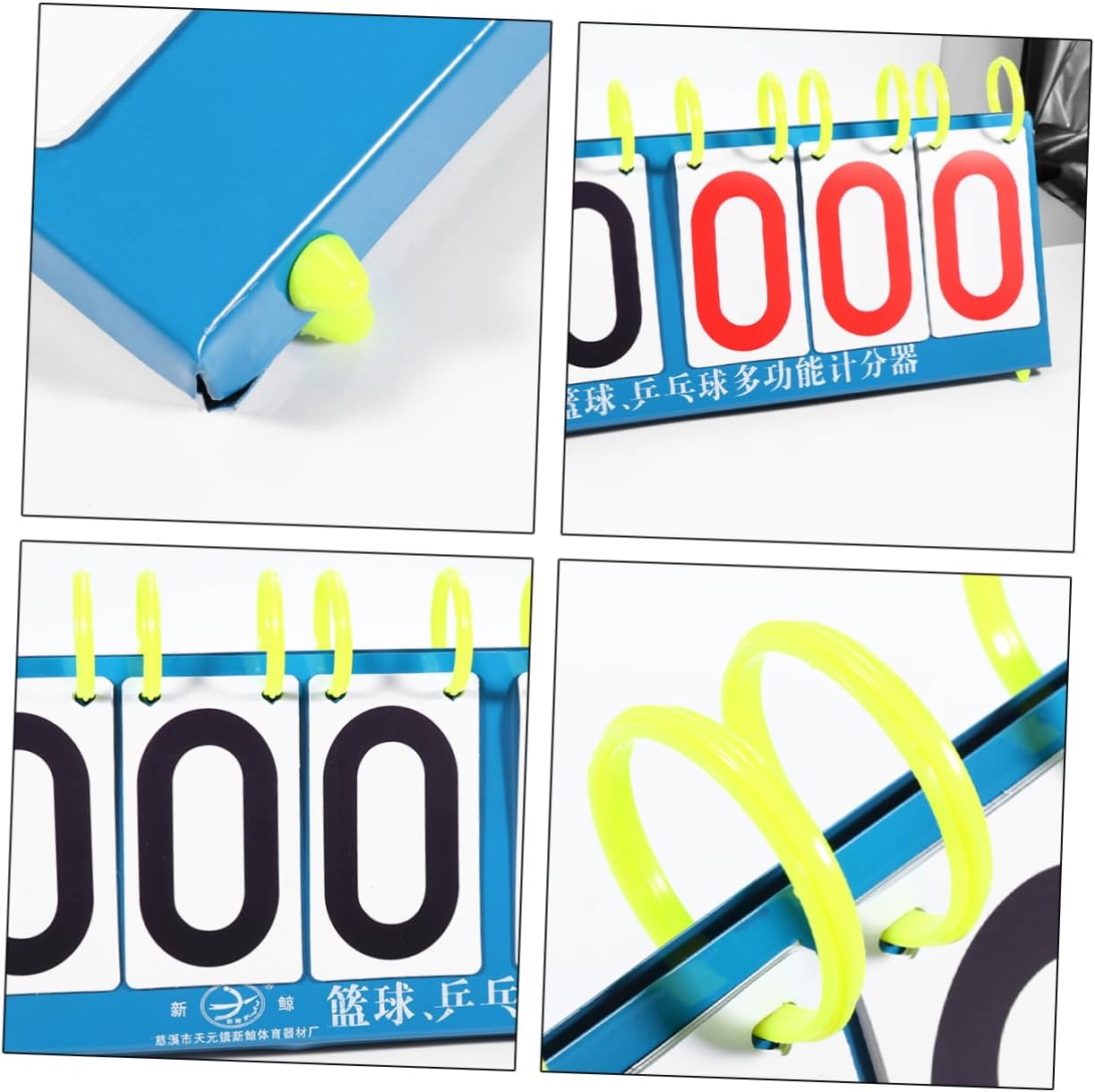 Basketball Game Scorer Table Scoreboard Flipper Score Keeper for Sports Easy to Read