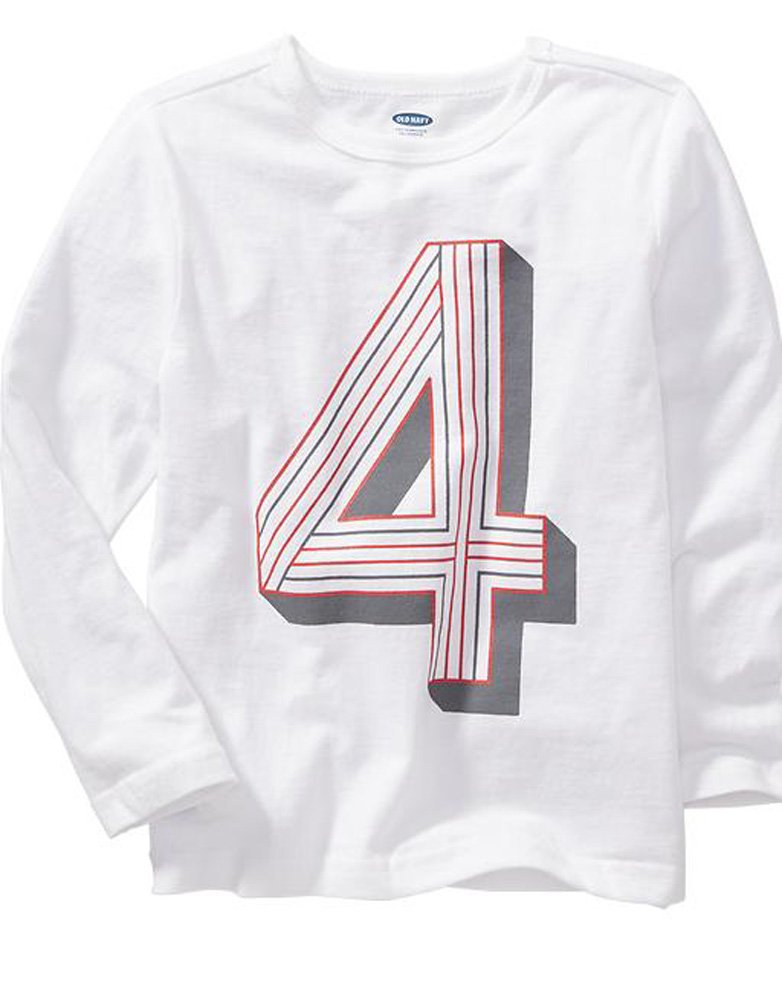 Old Navy Number 4 Graphic T-shrt