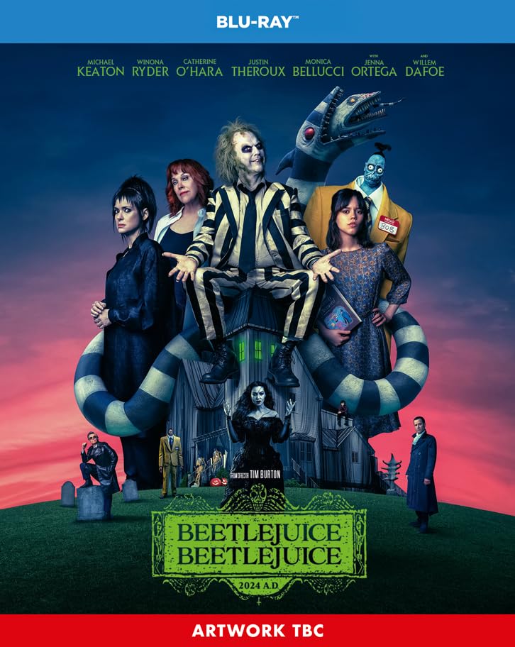 Beetlejuice Beetlejuice [Blu-ray] [2024] [Region Free]