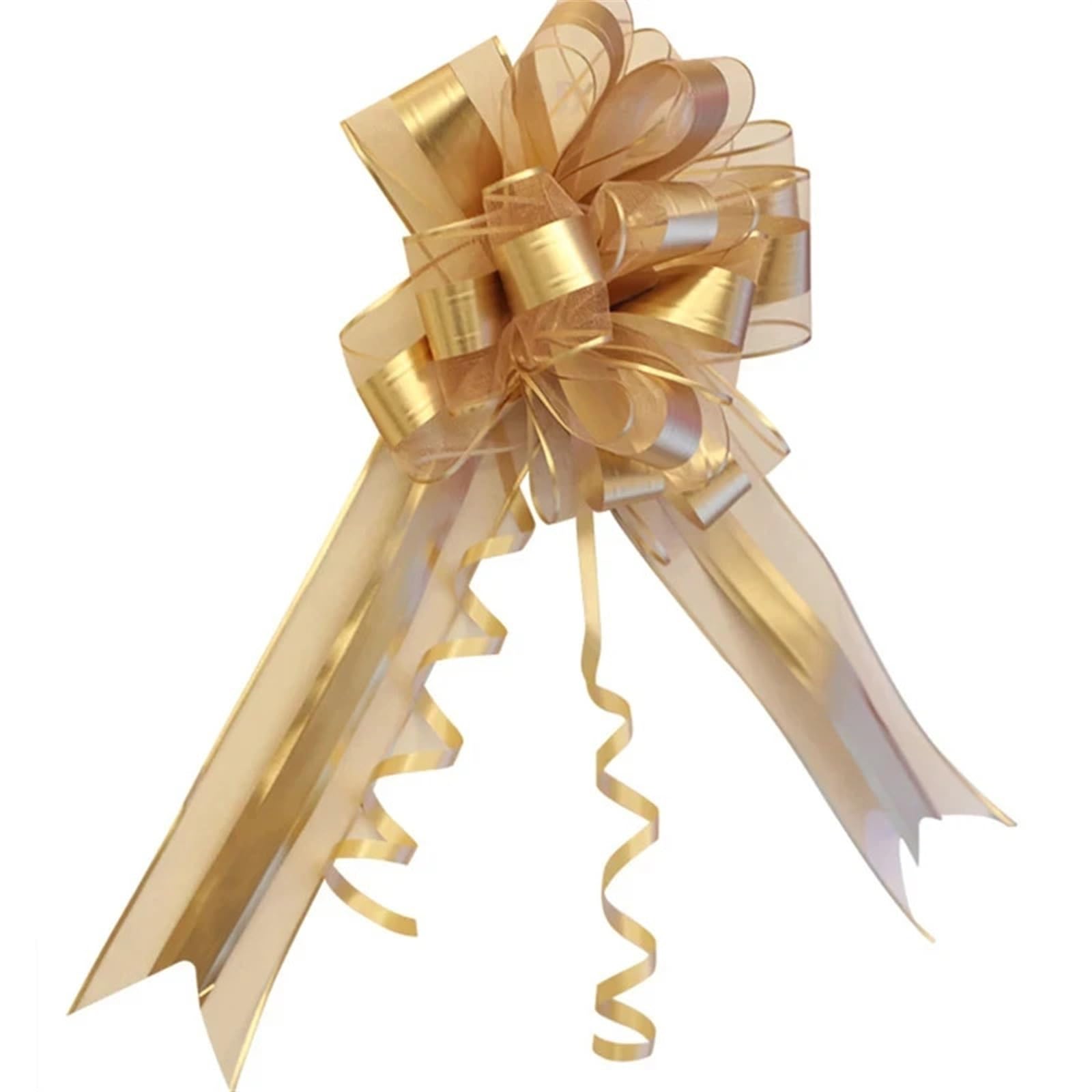 Große dekorative Schleife, 10 Stück Auto-Geschenke, Hochzeitsschleifen, Tüllbänder, Wickelverpackung, Autos, Geburtstagsveranstaltungen, Partyzubehör