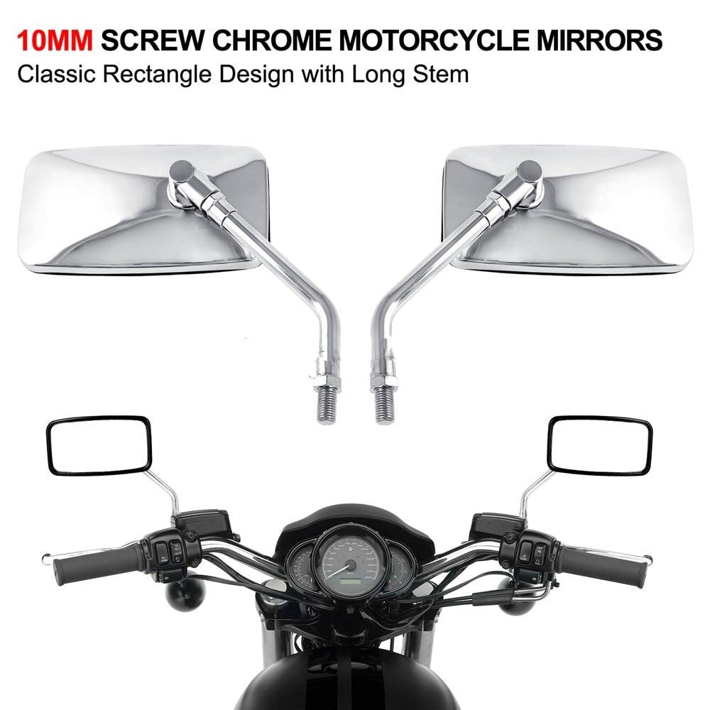 Amazon | オートバイの棒端ミラーのバックミラー バイク用ウィング