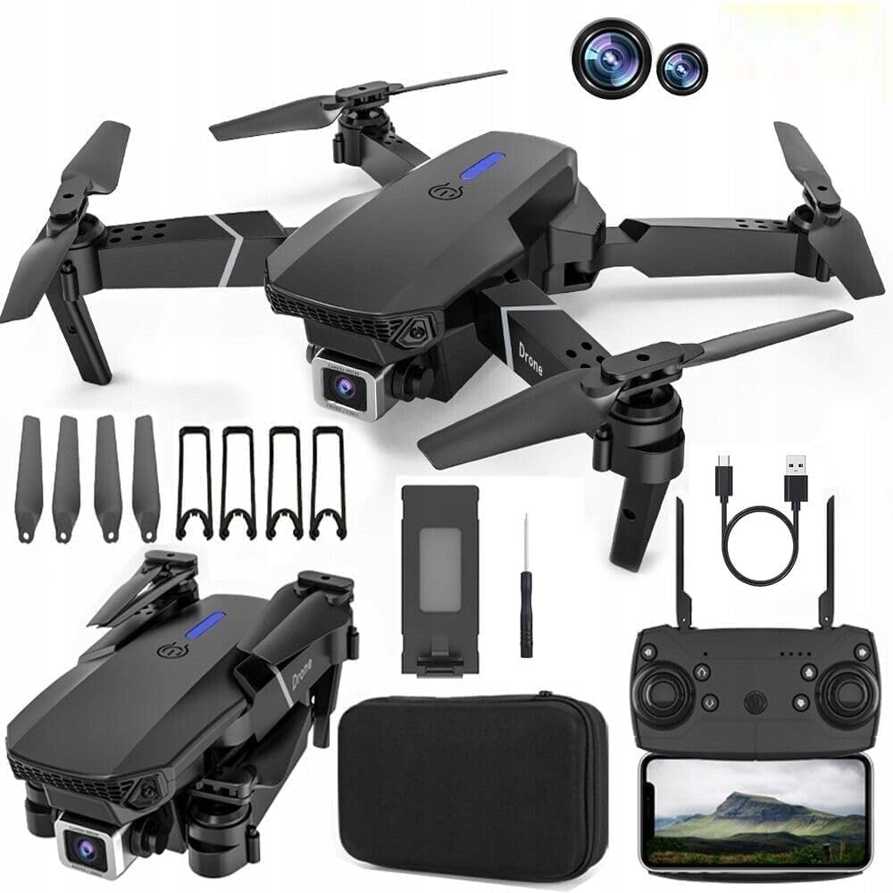 dRoNe wItH hD DuAl cAmErA,4K-Ne cLiCk tAkEoFf/lAnDiNg FlIp rOlLiNg gEsTuRe cOnTrOl wI-Fi cAmErA ReMoTe cOnTrOl dRoNe (S-21)-image-26
