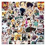 for 鬼滅の刃 ステッカー 50枚セット かわいいアニメ for 鬼滅の刃 シール 防水デカール 可愛い おしゃれ 漫画 DIYステッカー ダイアリー スーツケース スノーボード スーツケース ギター 車 水筒 自転車 スケートボード バイク ヘルメット パソコン 携帯ノート ステッカー 素材 テープ シール 学生 子供 記念日 ギフト 誕生日 プレゼント 贈り物 手帳 文房具 ステッカーセット