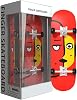 Finger Scooter - Pocket Finger Scooter, Fingerboard Hand Skateboard | Finger Scooter Realistic Funny Pattern Finger Toy for Skateboard, Skateboarder, Interactive Finger Toy Creates Skateboard Park
