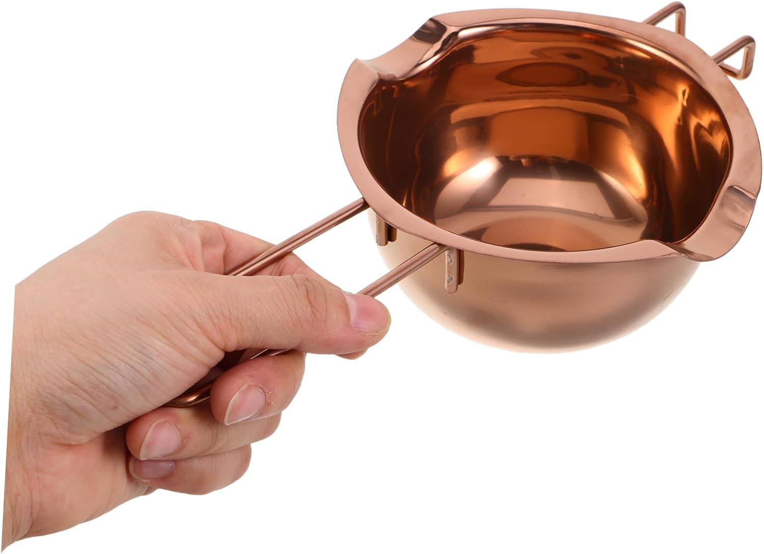 Stainless Steel Melting Bowl 400ml Heat Resistant for Baking Desserts